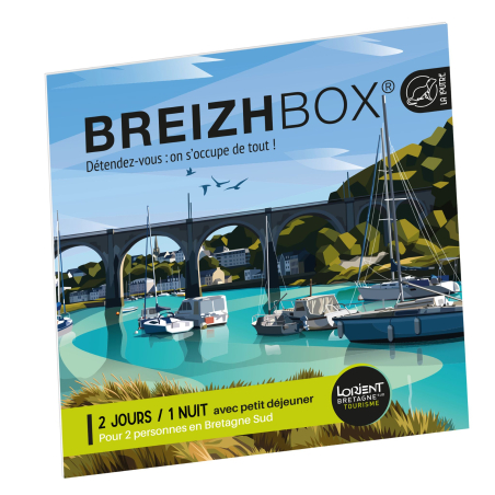 Le coffret-cadeau vert, séjours en Bretagne Sud (Morbihan) - ©Breizhbox