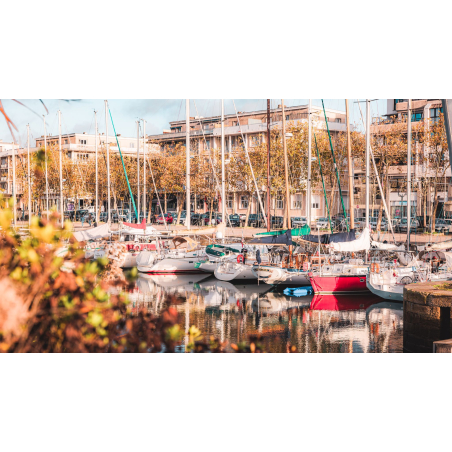 Bateaux au port de plaisance de Lorient (Morbihan) - ©Lezbroz - LBST