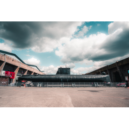 Visite du sous-marin Flore & son musée à Lorient La Base (Morbihan) - ©Lezbroz - LBST