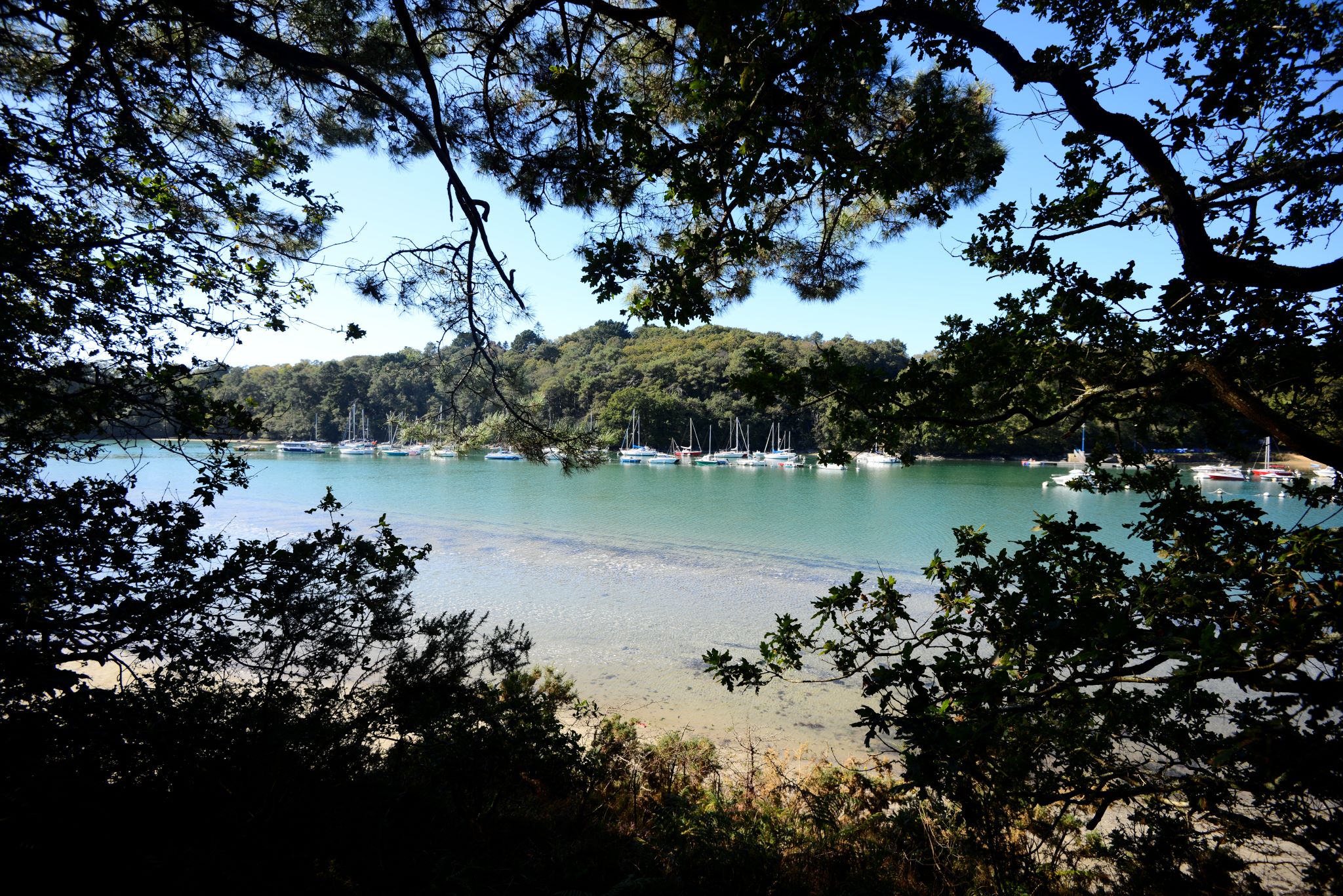 Randonnée le long de la Laïta, du côté de Guidel Plages, face au Pouldu (Bretagne Sud) - ©Emmanuel Lemée - LBST