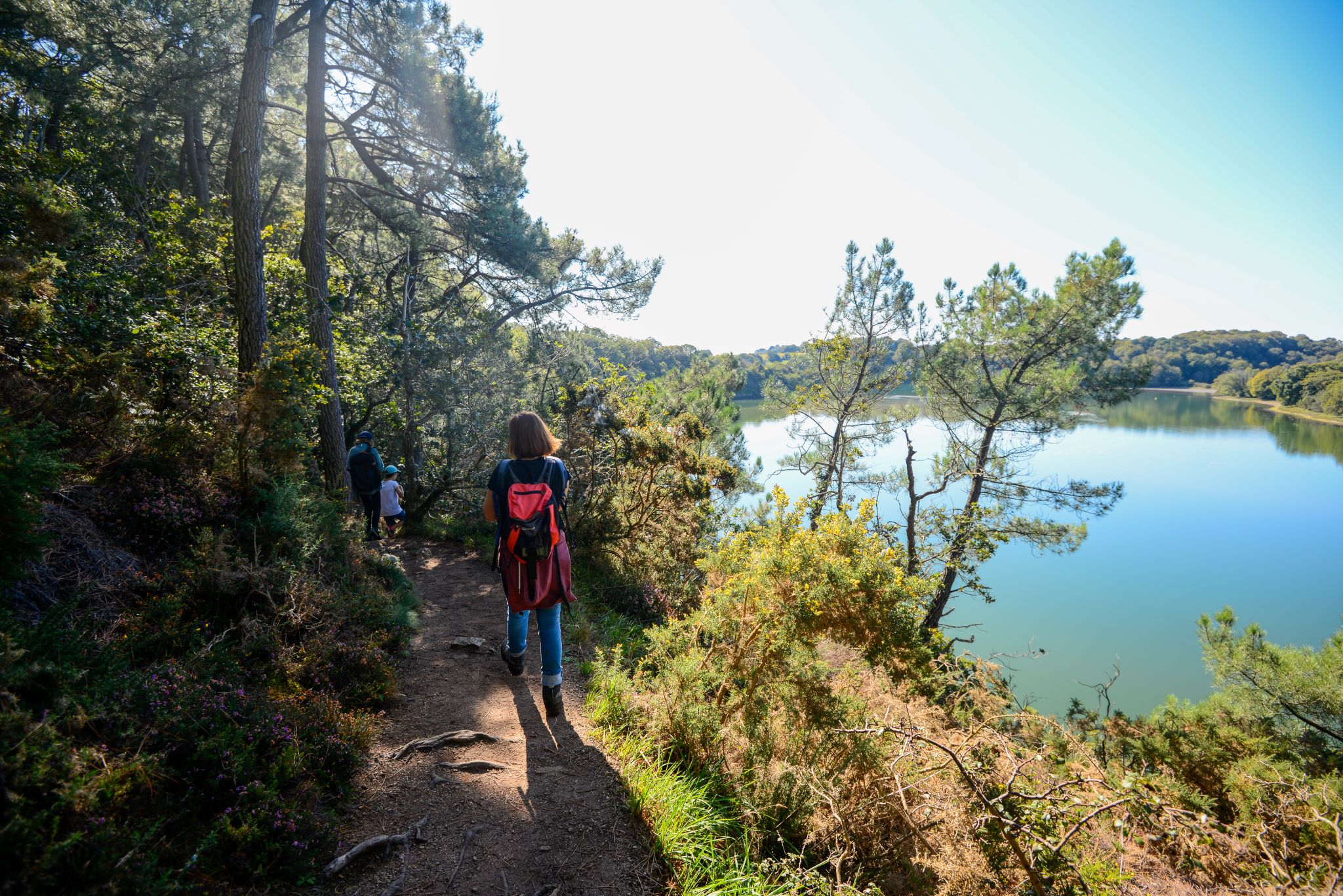 Randonnée sur les rives de la Laïta à Guidel Plages (Morbihan, Bretagne Sud) - ©Emmanuel Lemée - LBST